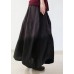 2021 Vintage drawstring pleated oversize gray wide leg pants